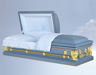Angel Mercury casket