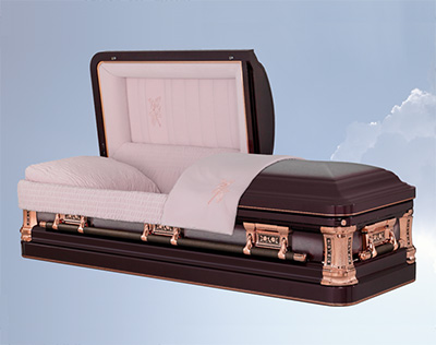 Amethyst casket