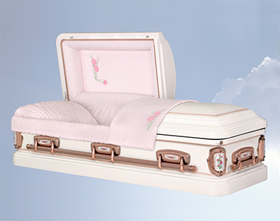 Hamilton Rose casket