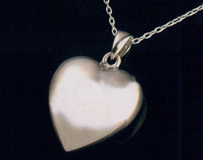 Cremation Heart Necklace